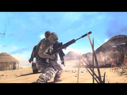 Ghost Recon Future Soldier -Infiltration Stealth Kills - PC Gameplay Showcase