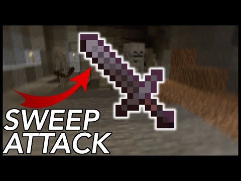 How To SWEEP ATTACK In Minecraft