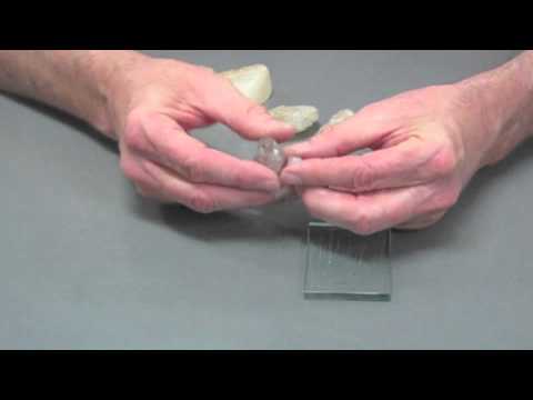 Part of a video titled Identifying Quartz - YouTube