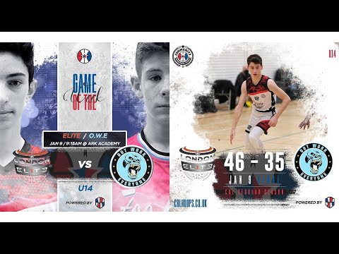London Elite vs O.W.E. Zoo Crew (CBL U14 Boys 2021/22 Game Highlights)