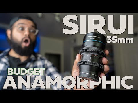 BEST BUDGET Anamorphic lens | Sirui 35mm | Unboxing