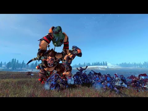Norsca vs Beastmen - 40000 Points, Epic Cinematic Battle, Total War: Warhammer 2
