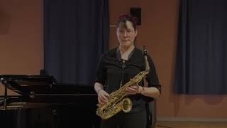 Maïa MESSAGER plays Creston and Rueff #adolphesax