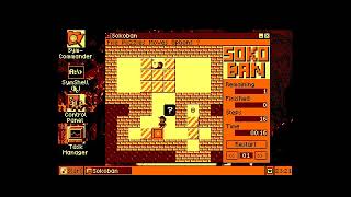 Sokoban for SymbOS - VERY advanced puzzle