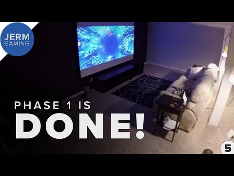 Phase 1 of the Home Theater is DONE! - Episode 5