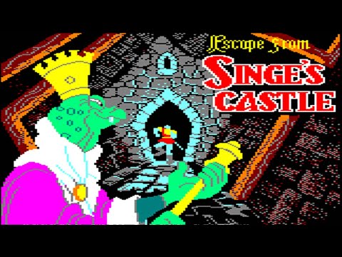 [Amstrad CPC] Dragon's Lair 2 - Escape From Singe's Castle - Longplay