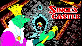 [Amstrad CPC] Dragon's Lair 2 - Escape From Singe's Castle - Longplay