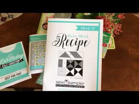 Sew Sampler Box -April