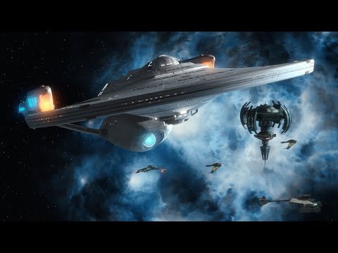 Titan-A Meets Klingon Defence Force (Pic S3 Fan Animation)