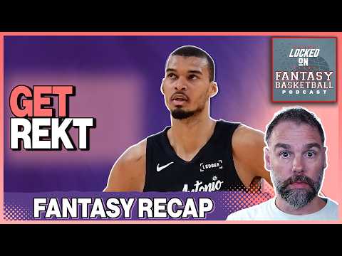 Wemby Ruins The Lakers' Carcass | Tuesday Fantasy Basketball Recap