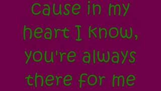Mariah Carey - There For Me (lyrics on screen)