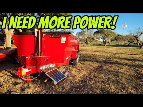 Need MORE POWER to keep my batteries maintained!