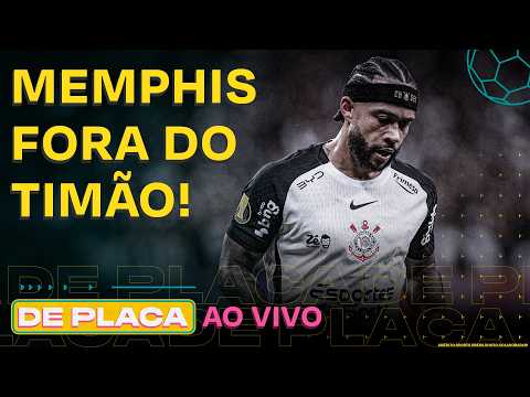 CORINTHIANS NÃO RENOVA COM MEMPHIS; CRUZEIRO X FLAMENGO; SUPERCOPA DA EUROPA | De Placa 12/08/26