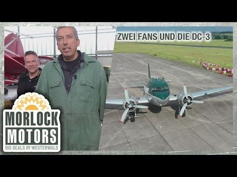 Zwei Flugzeugbegeisterte unter sich! Ein Ausflug zur DC-3 | Morlock Motors
