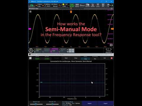 Frequency Response semi-manual mode