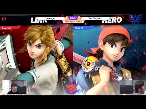 Clocktower Smash 44 - Winners Semis - Avenger (Link) vs. The Elephant (Banjo, Hero) - SSBU