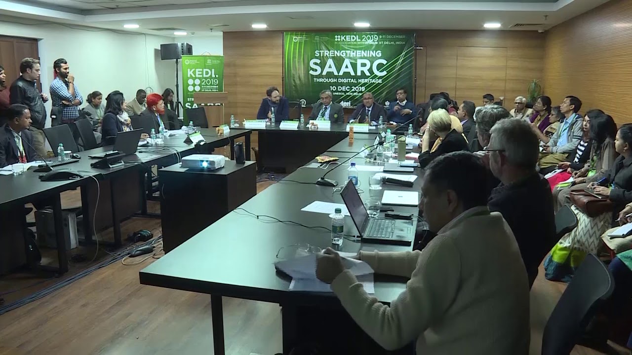 Summarization and Action Plans by UNESCO / NDLI for SAARC Digital Heritage Platform