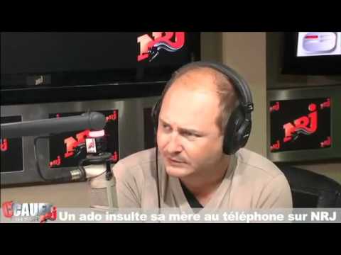 C'Cauet sur NRJ Un ado insulte sa mere au telephone
