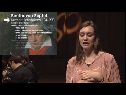 Beethoven Septet in E-flat, Opus 20, first movement  - LSO Discovery A Level Seminar 2012