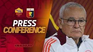 ROMA-GENOA Ranieri Conferenza pre gara 15 gennaio 2025