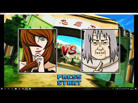 Naruto Konoha Legends M.U.G.E.N - Arcade - Mitsukage Mei