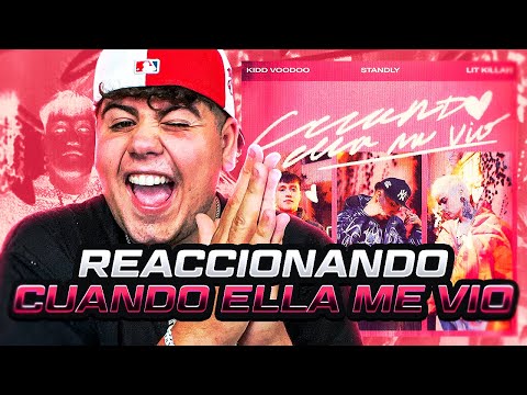 REACCIONANDO a Standly x Lit Killah x Kidd Voodoo - Cuando Ella Me Vio (Video Oficial)