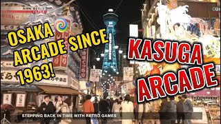 NHK News Report on Kasuga Retrogaming Arcade in Osaka! See inside!