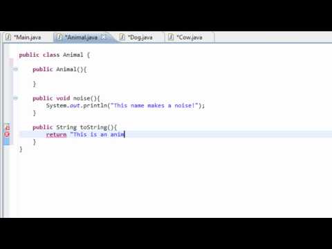 Java Tutorial 4 Inheritance
