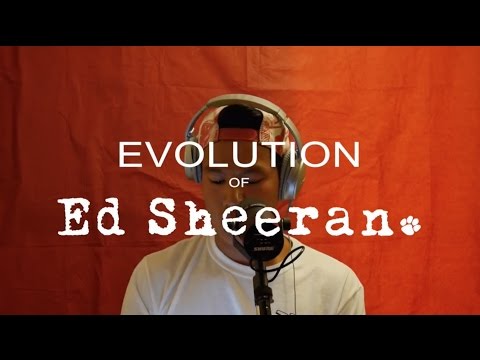 EVOLUTION OF ED SHEERAN