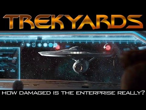 How Damaged is the Enterprise Really? - Trekyards Analysis