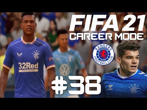 CHAMPIONS LEAGUE HATTRICK! FIFA 21 RANGERS CAREER MODE - EPISODE 38