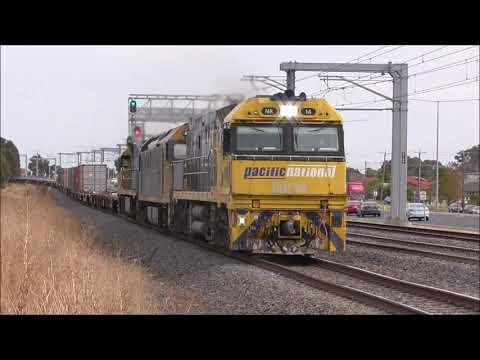Pacific National and SCT intermodal freight trains part 2