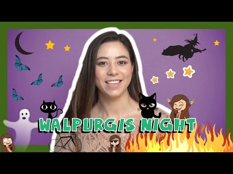 German Holiday Words with Alisa Walpurgis Night