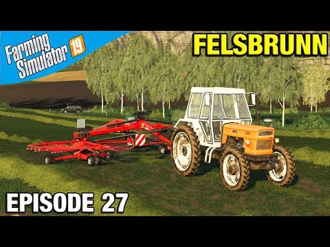 Farming Simulator 19 Timelapse - Felsbrunn FS19 Episode 27 MAKING HAY