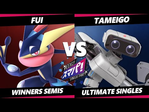Sumapa 126 Top 8 - Fui (Greninja) Vs. tameigo (ROB) Smash Ultimate - SSBU