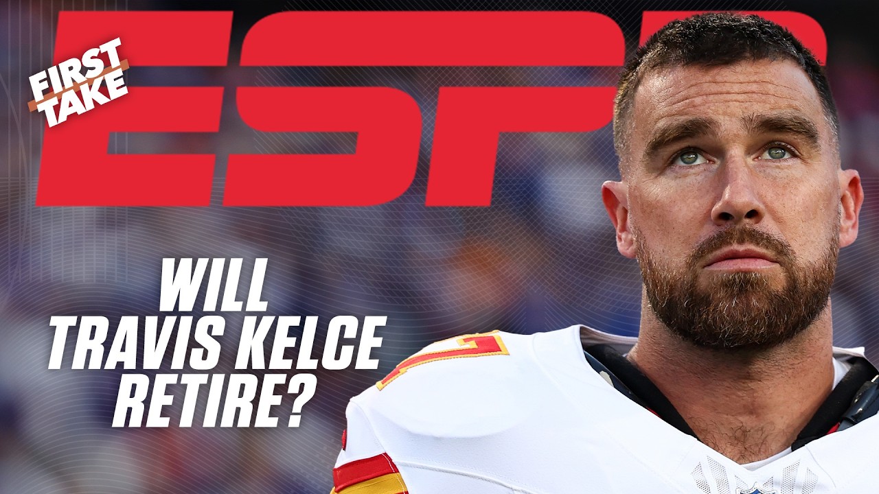 Does Mahomes getting injured mean Travis Kelce RETIRES? Cam Newton GUARANTEES it... | First Take
