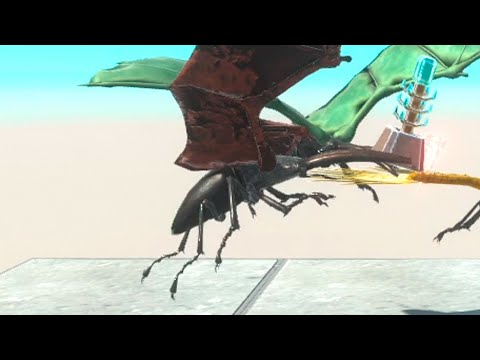 Flying Giant Stag Beetle vs EVERY UNIT - Animal Revolt Battle Simulator