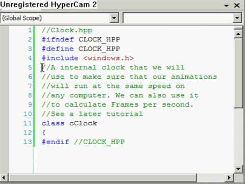 tutorial 3 Direct3d (DirectX)  (part 1 of 8) - Animation, camera and clock