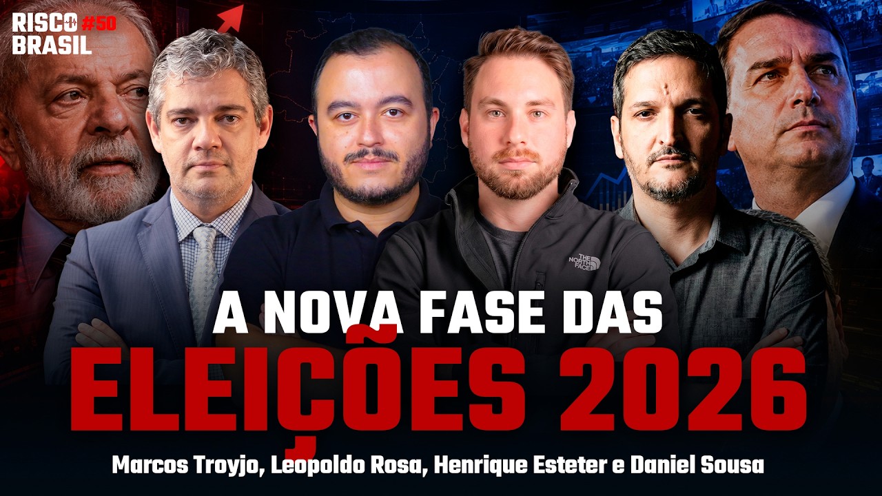 LULA, FLÁVIO E OS CASOS QUE PODEM DECIDIR A ELEIÇÃO DE 2026 | Risco Brasil #50
