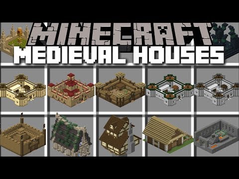 MC Naveed - Minecraft - Minecraft MEDIEVAL HOUSE MOD / SPAWN CASTLES AND MILITARY CAMPS IN MINECRAFT!! Minecraft