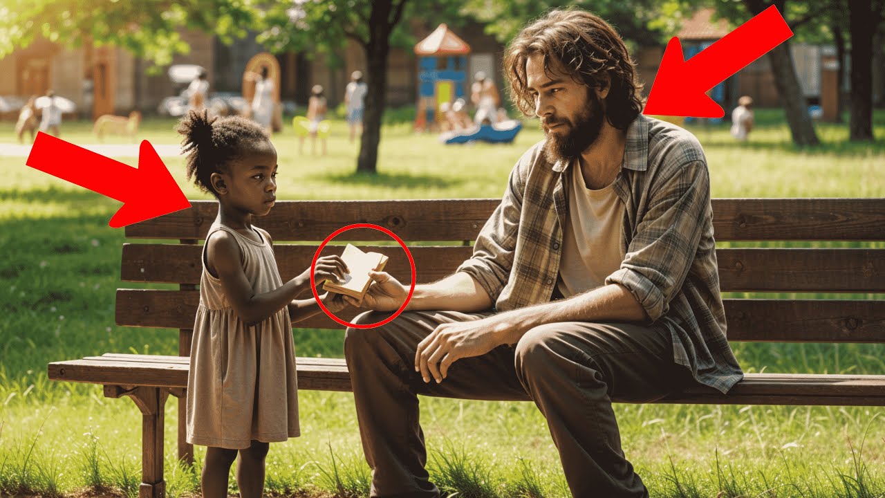 Black Little Girl Gives Her Sandwich To A White Homeless Man, The Next Day, Cops Knock On Her Door..