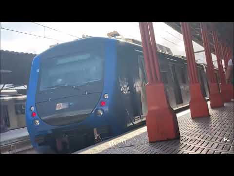 Supervia | Alstom 5000 saindo da Central do Brasil sentido Gramacho