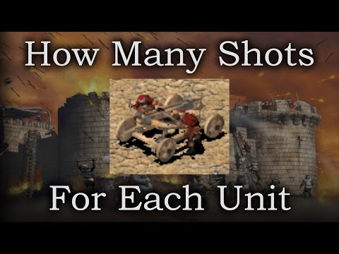 Fire Ballistas - How Many Shots for Each Unit | Stronghold Crusader