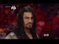 Roman Reigns vs. Batista WWE Raw 12 May 2014 ...