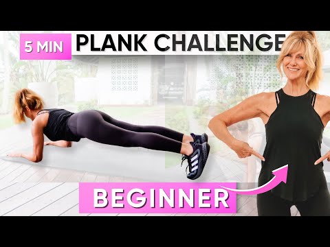 5-Minute Plank Challenge To Burn Belly Fat Fast | BEGINNERS!