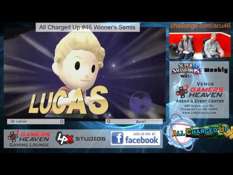 All Charged Up Weekly #46 Winners Semis - Bonk! (Meta Knight) vs Sir Lemon (Fox, Lucas)