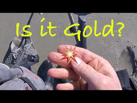 Metal Detecting on the Beach- New Years Eve Gold