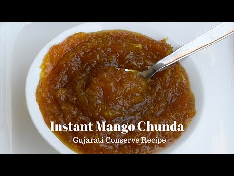 Instant Mango Chunda Recipe