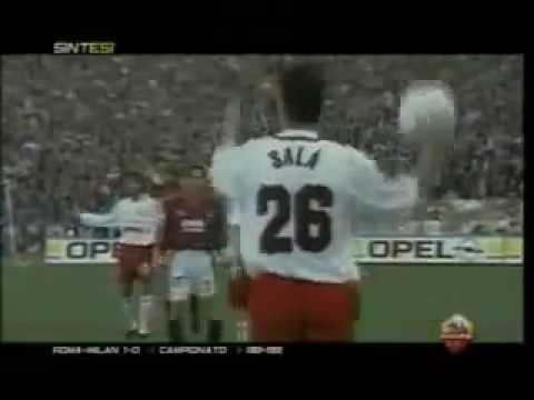 23a giornata Serie A 1998-99 Roma Milan 1-0