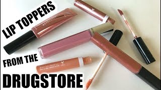 5 DRUGSTORE LIP TOPPERS + Favorite Pairings